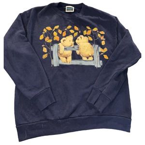 Vintage Decotex women’s bear autumn fall crewneck sweatshirt (XL)